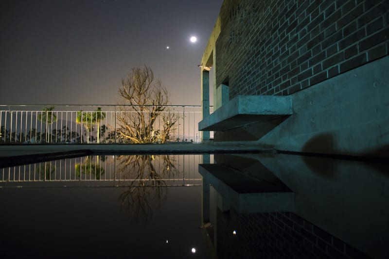 毓秀美術館夜晚