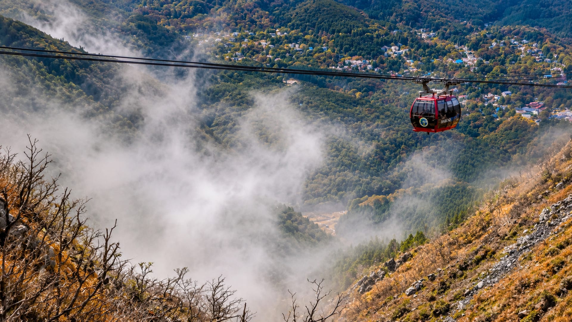 Crossing the Volcanic Valley