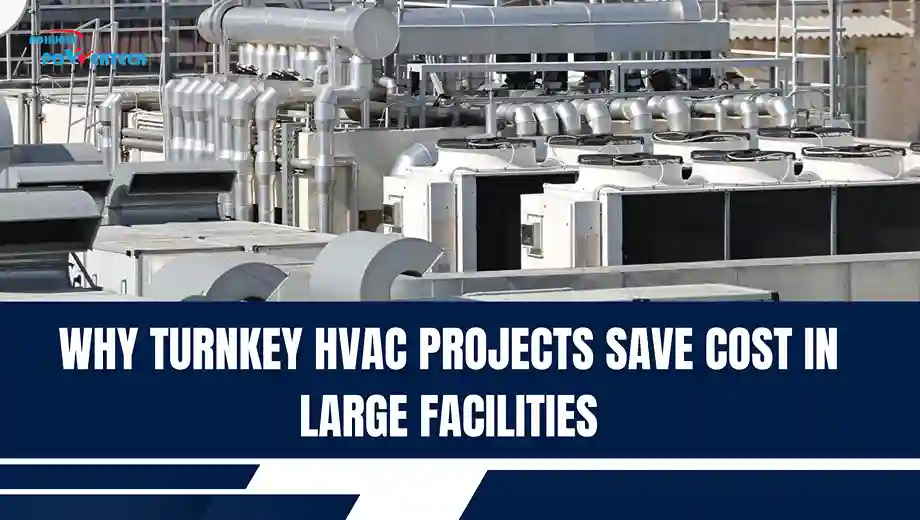 Why turnkey HVAC projects save cost in large facilities