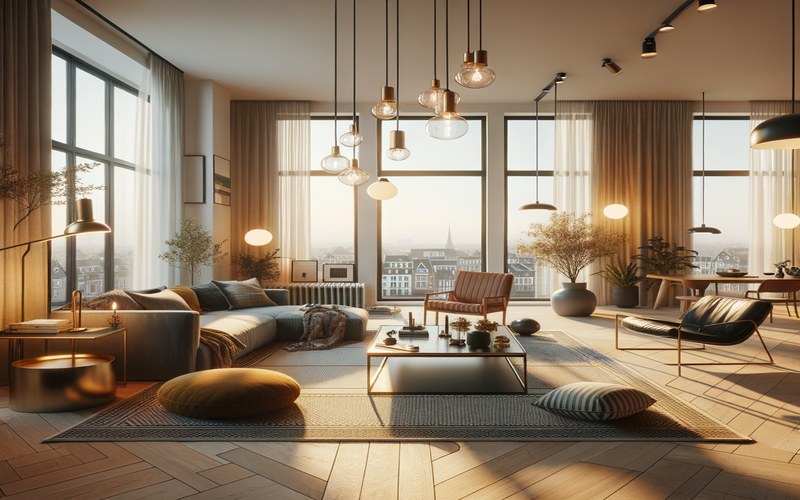 Illustratie van Mijn ervaring met scandinavische verlichting: Wat ik heb geleerd in scandinavische verlichting context