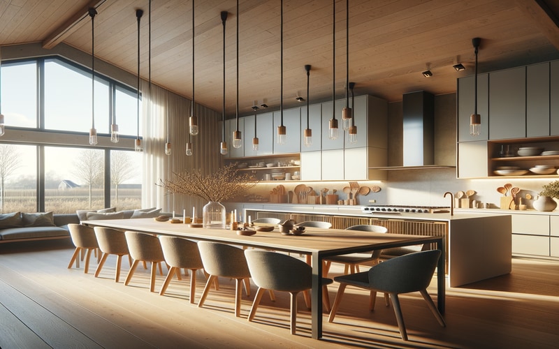 Illustratie van Mijn ervaring met keukeninrichting en dining: Wat ik heb geleerd in keukeninrichting en dining context