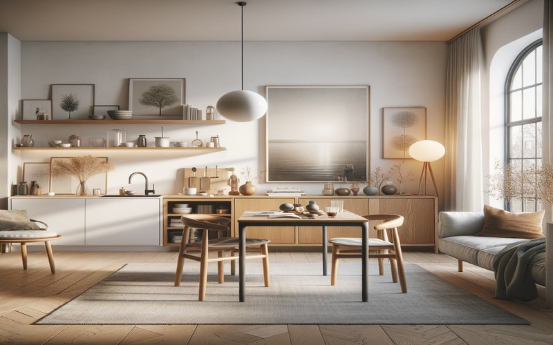 Illustratie van Mijn ervaring met scandinavische meubels: Wat ik heb geleerd in scandinavische meubels context