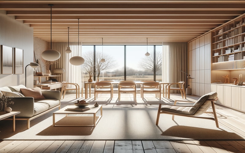 Illustratie van Praktische tips die ik altijd deel over scandinavische meubels in scandinavische meubels context