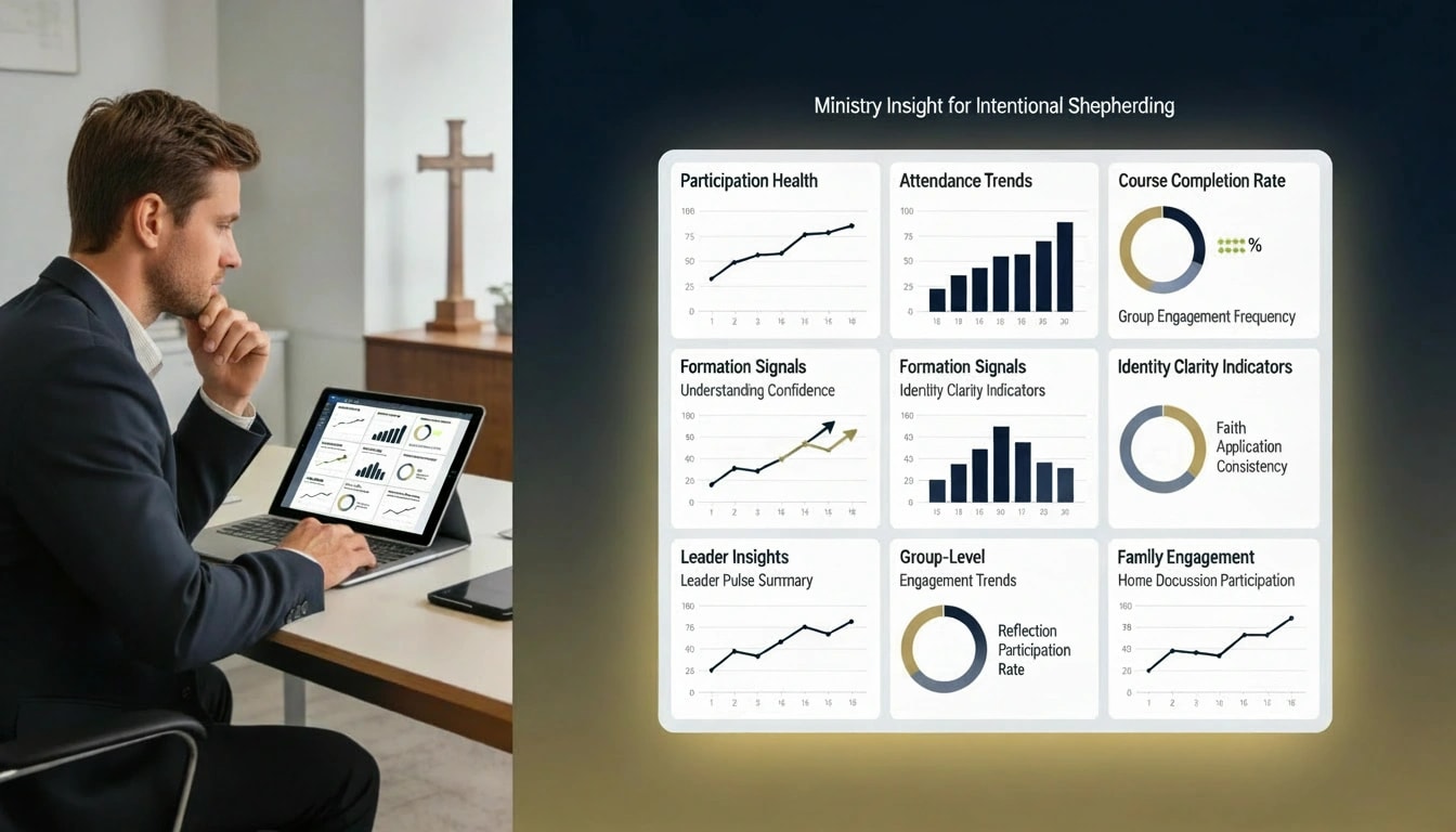 Pastor dashboard view