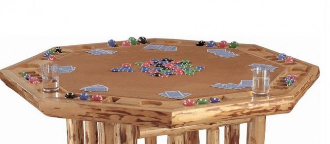 Rush Creek Octagon Poker Table