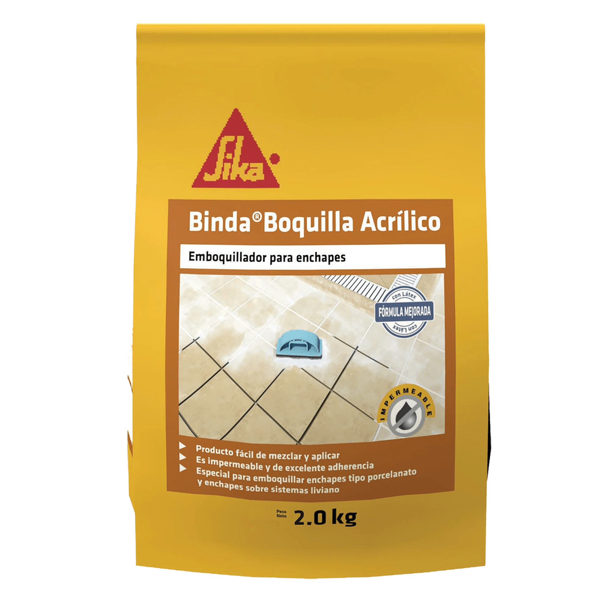 Binda Boquilla Acrílico
