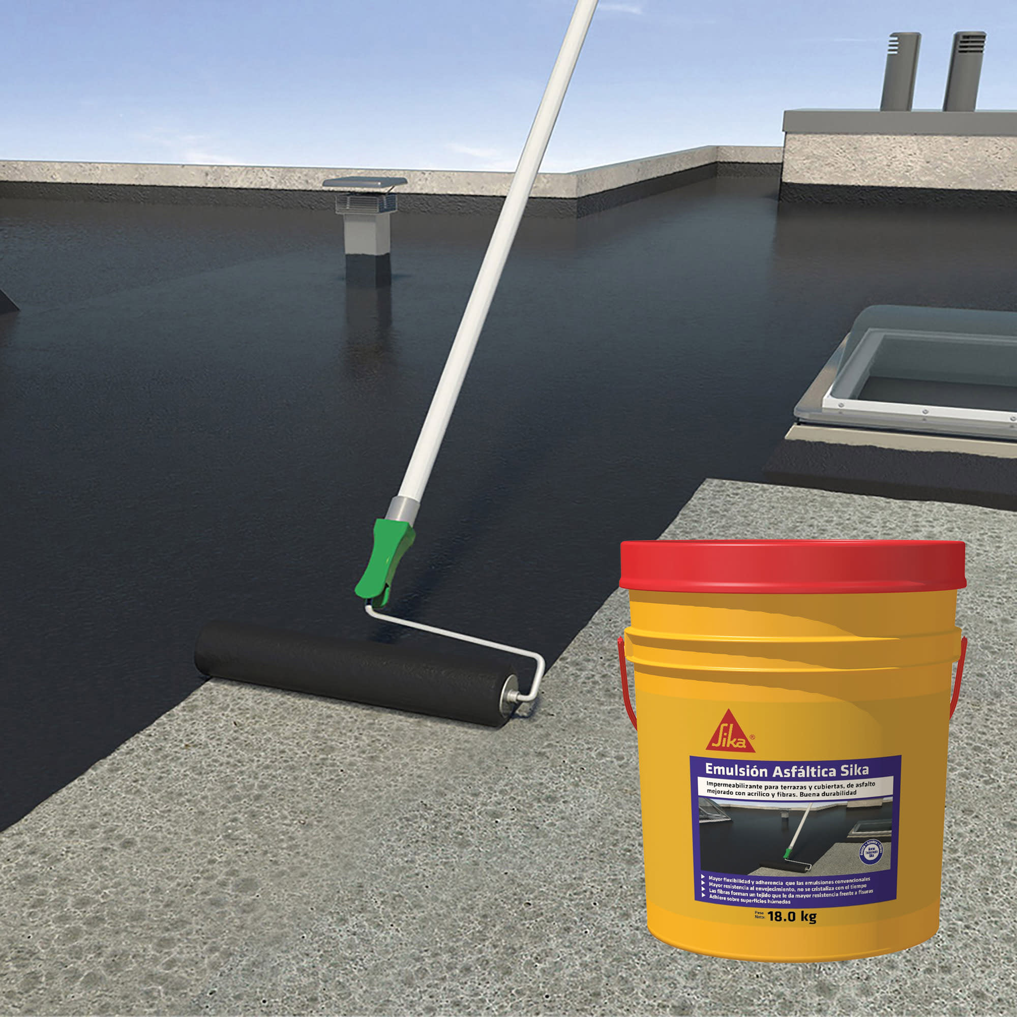 Emulsión Asfáltica Sika