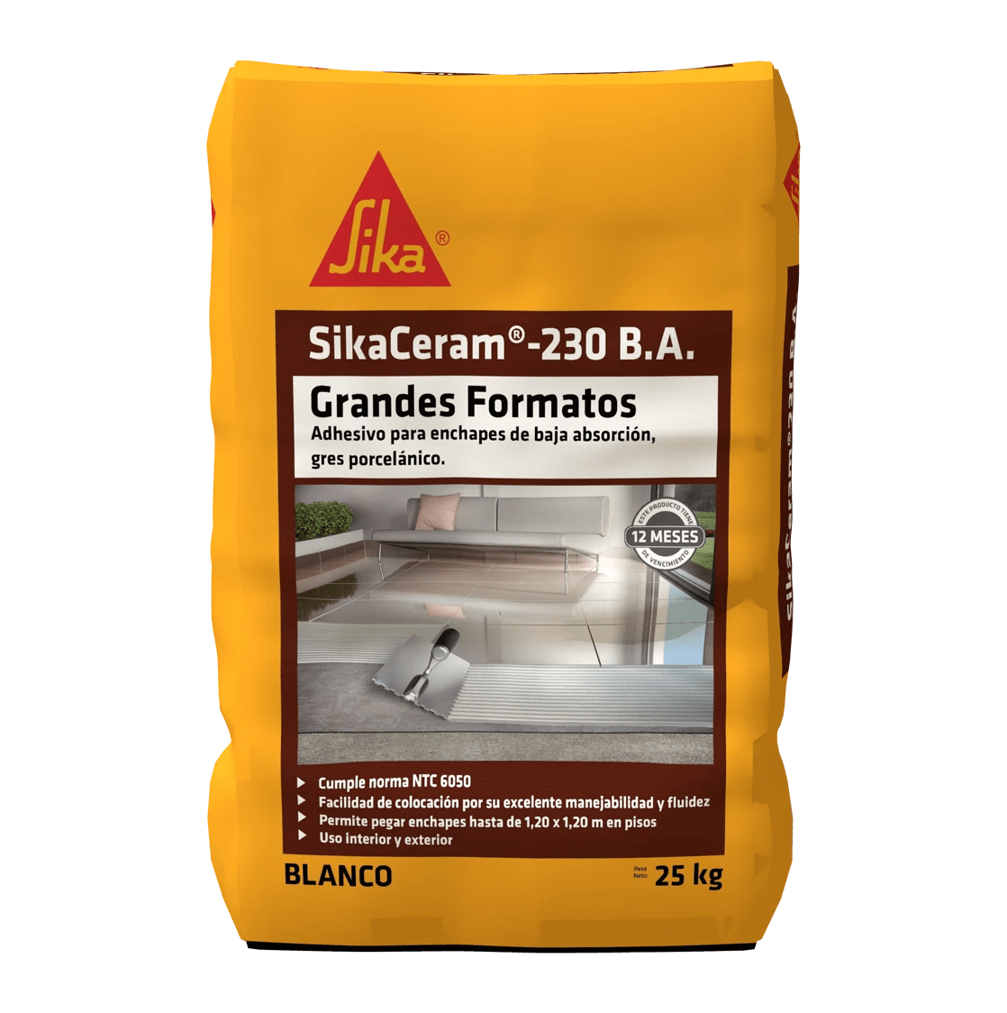 SikaCeram-230 BA Grandes Formatos