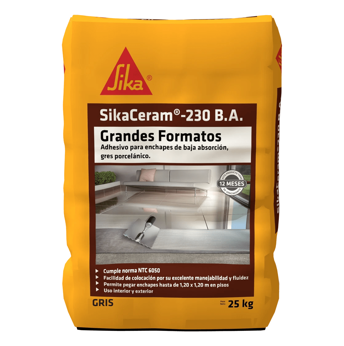 SikaCeram-230 BA Grandes Formatos