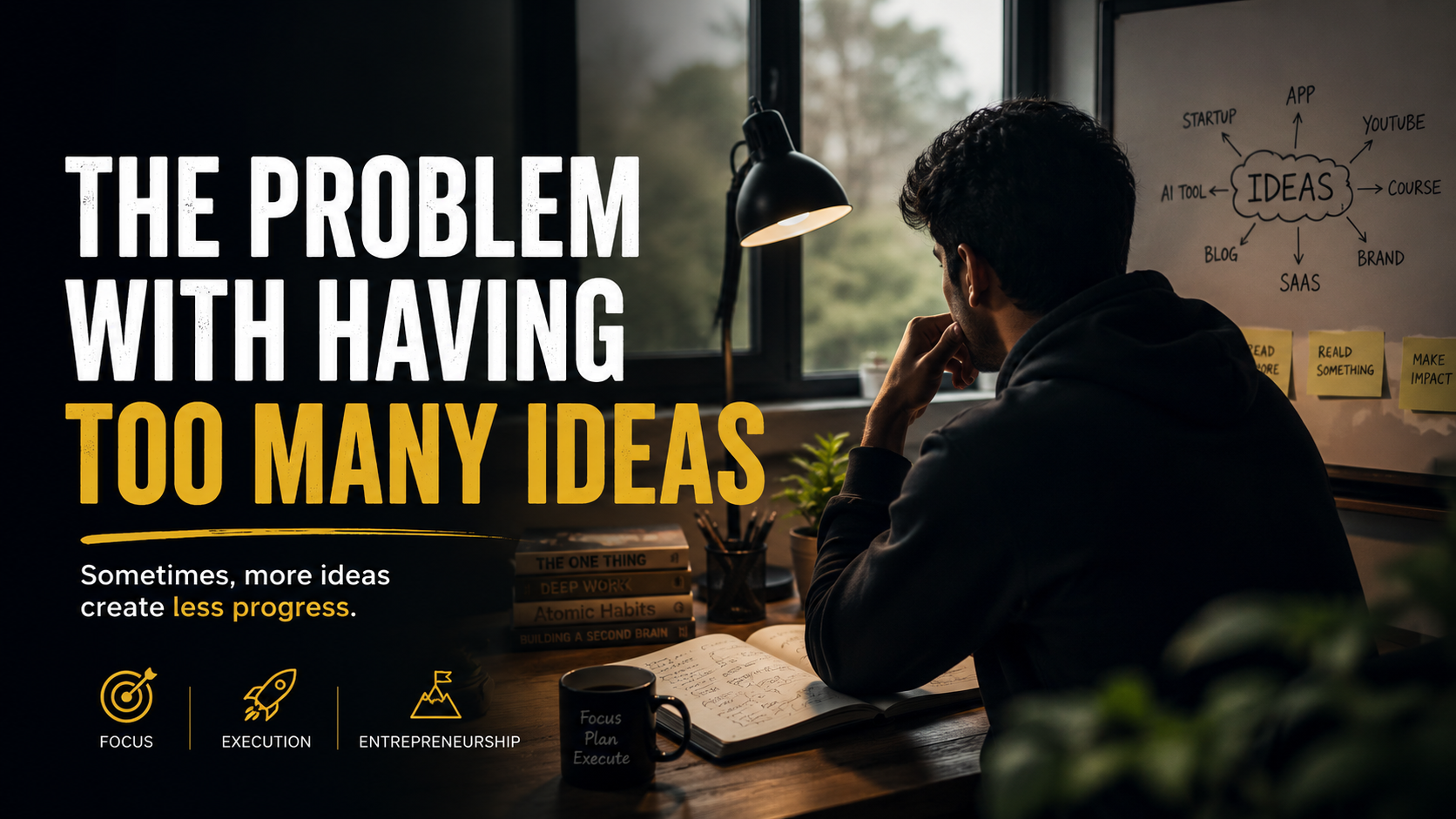 The Problem With Having Too Many Ideas