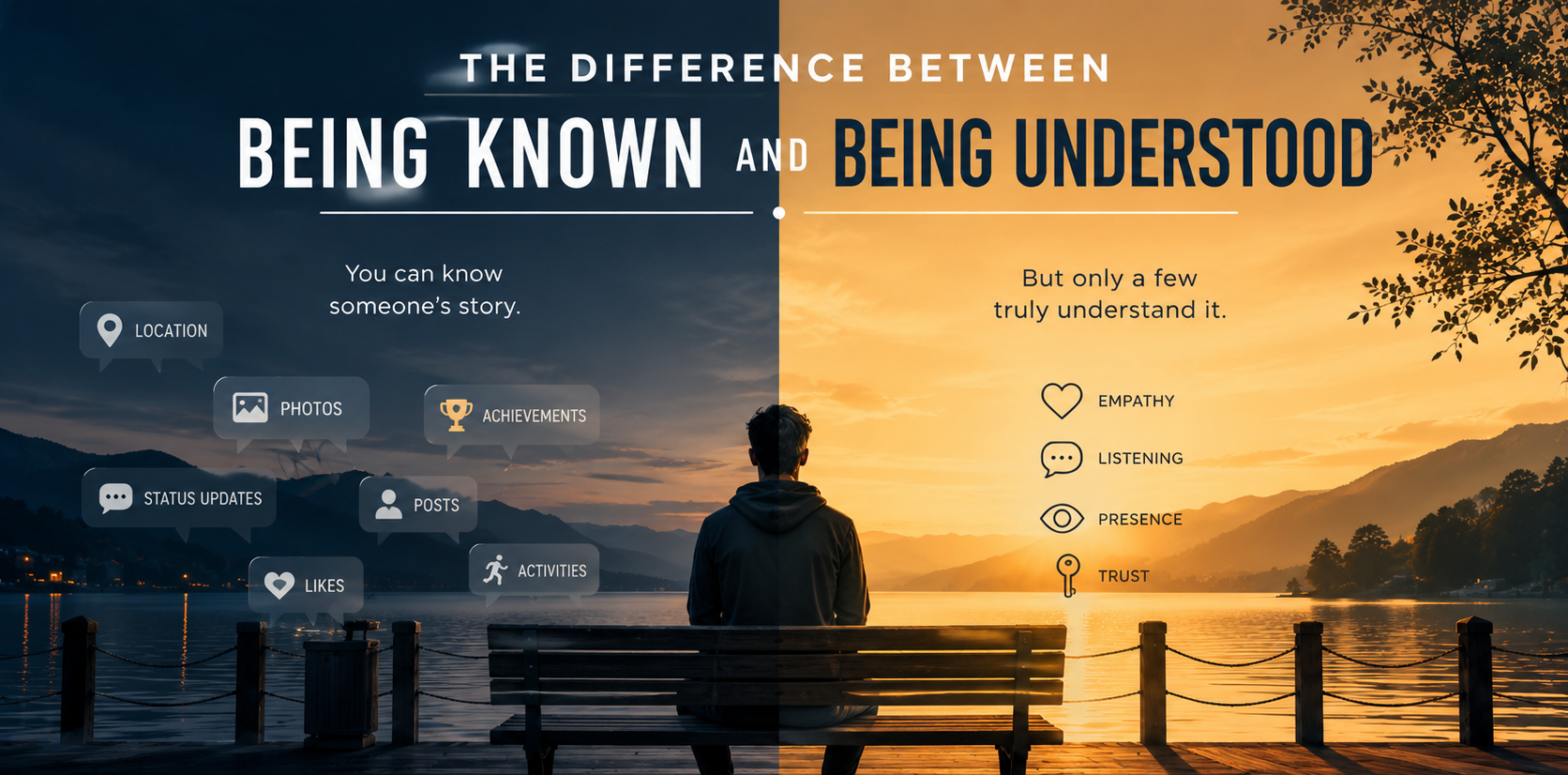 The Difference Between Being Known and Being Understood