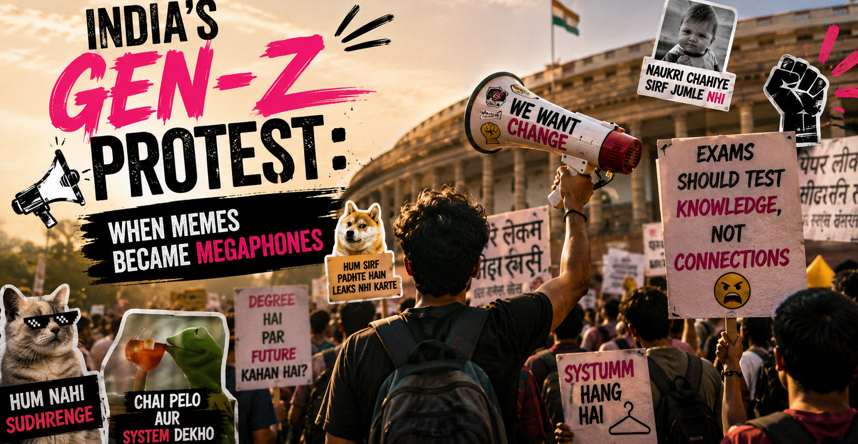 India's Gen-Z Protest: When Memes Became Megaphones