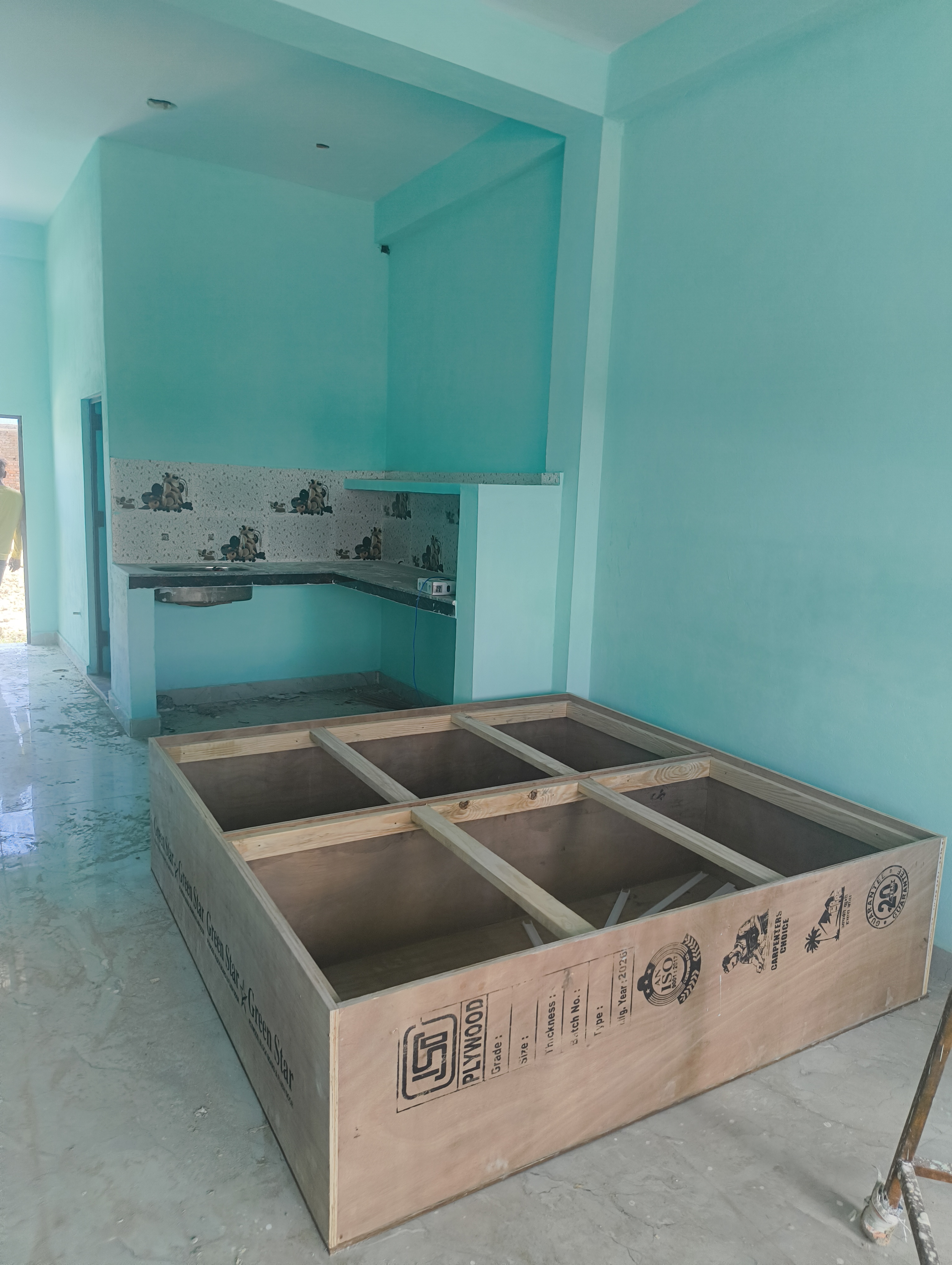 Single room with kitchen - room for rent in Nawabganj