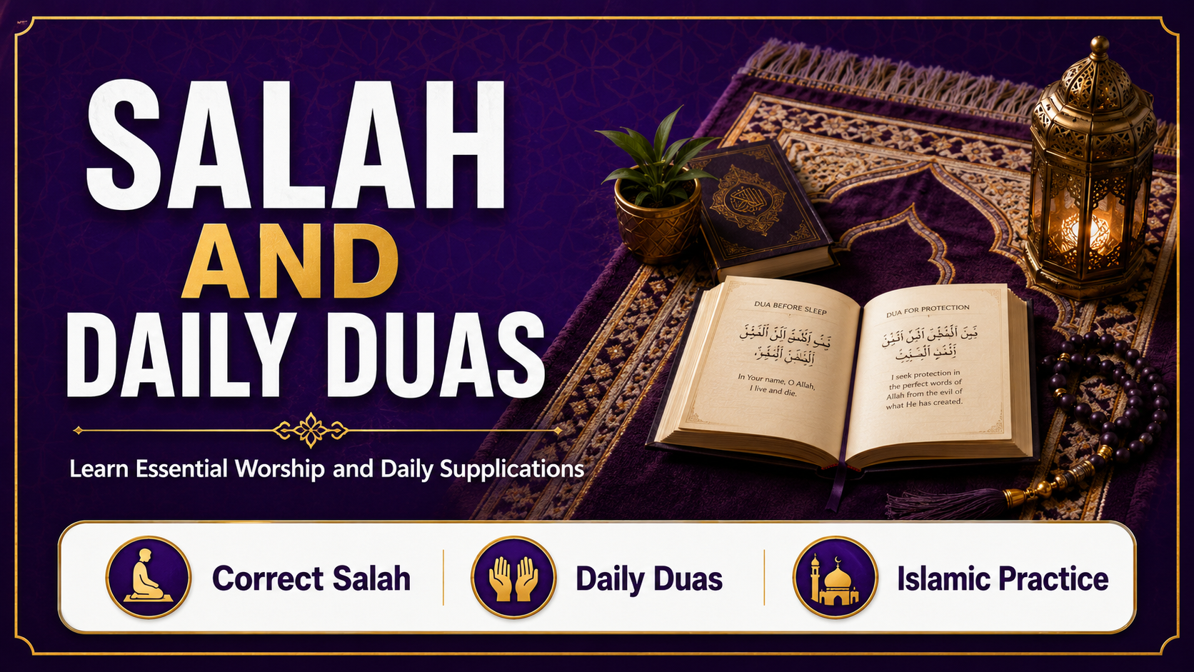 Salah and Daily Duas 