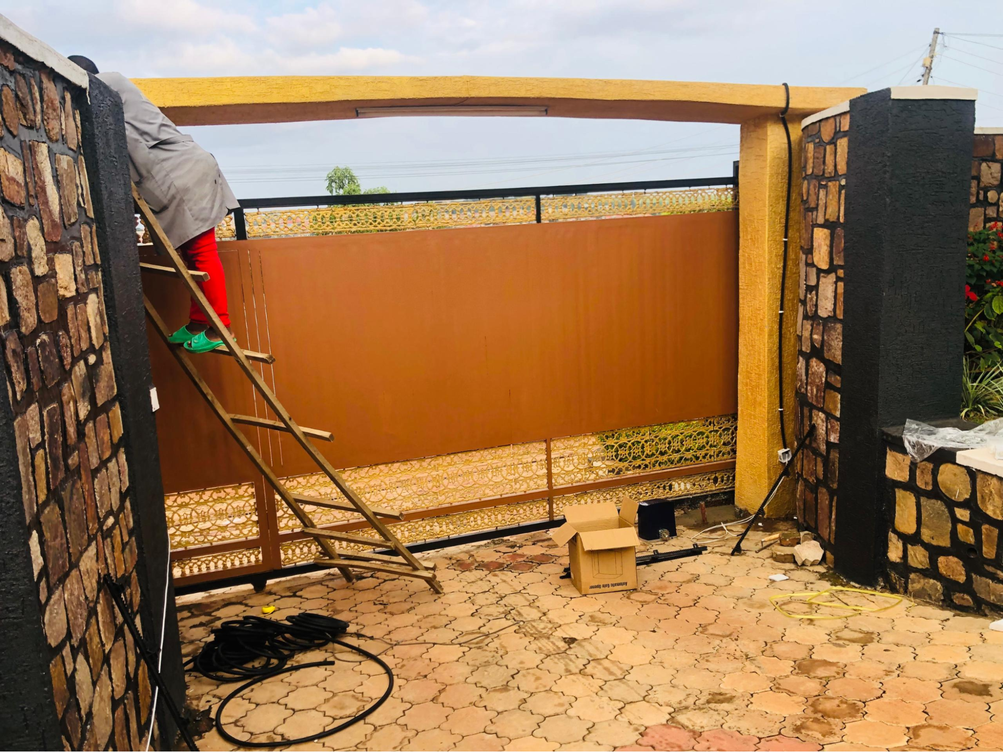 Automatic Gate Opener - Before