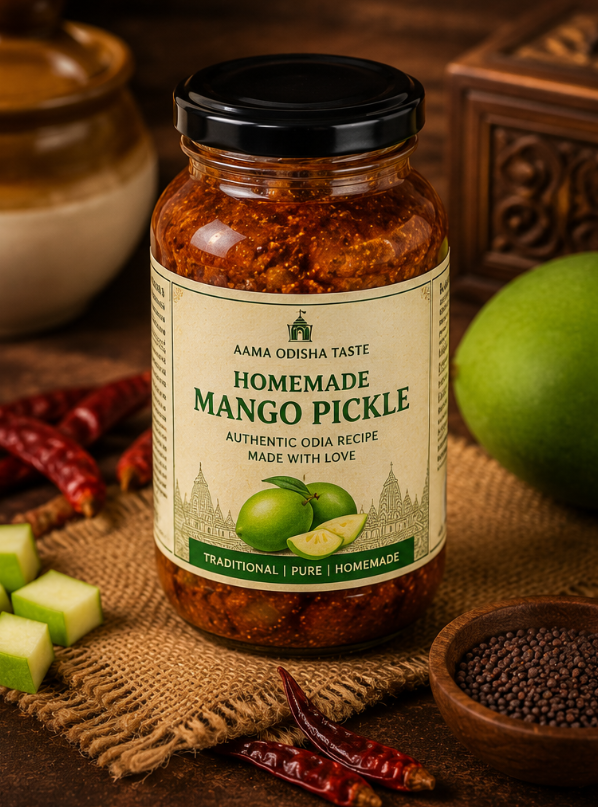 Homemade Mango Pickle