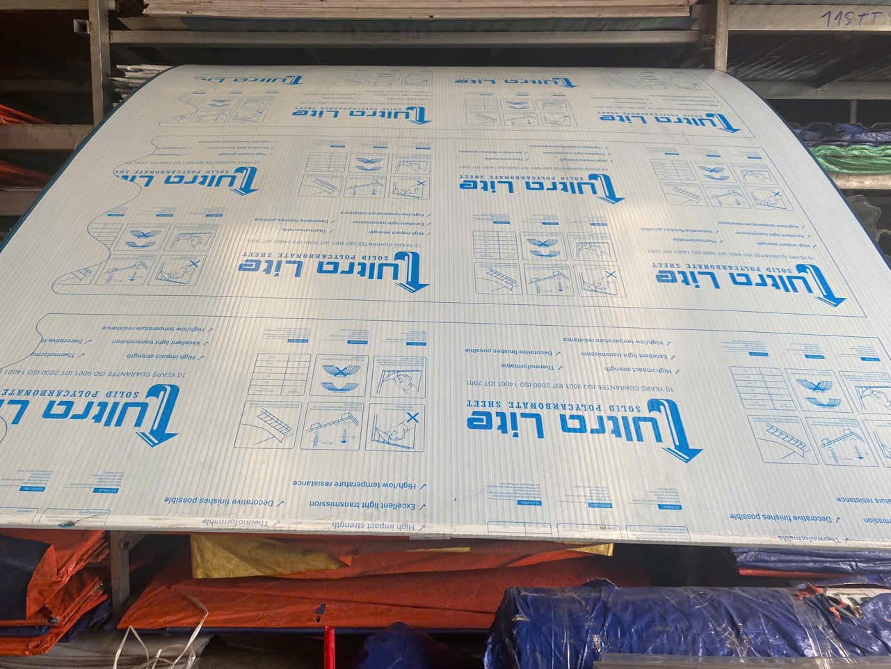 Tấm nhựa Polycarbonate rỗng Việt Nam 10mm 4