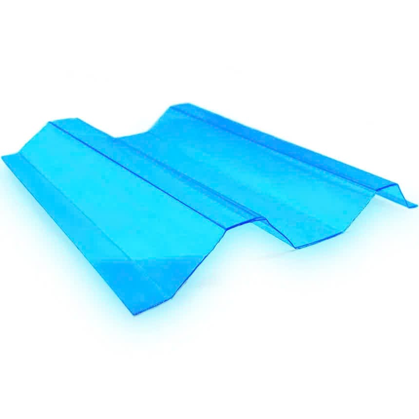 Tấm nhựa Polycarbonate 9-11 Sóng 0.8mm 1