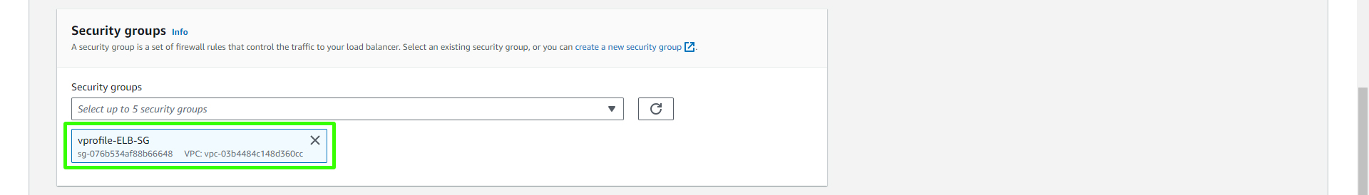 ELB Security Group