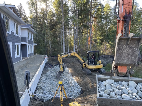 Comox Valley Excavating project