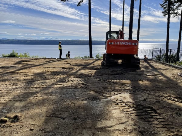 Comox Valley Excavating project