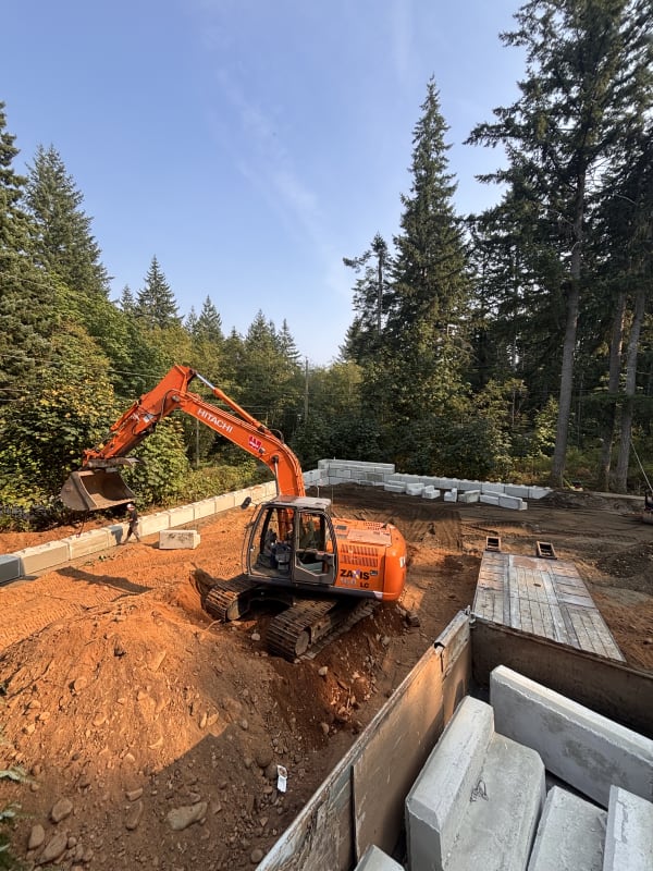 Comox Valley Excavating project