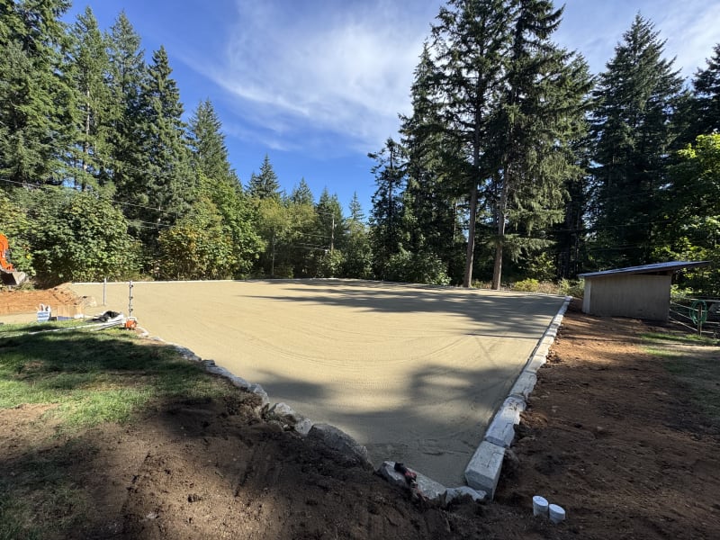 Comox Valley Excavating project