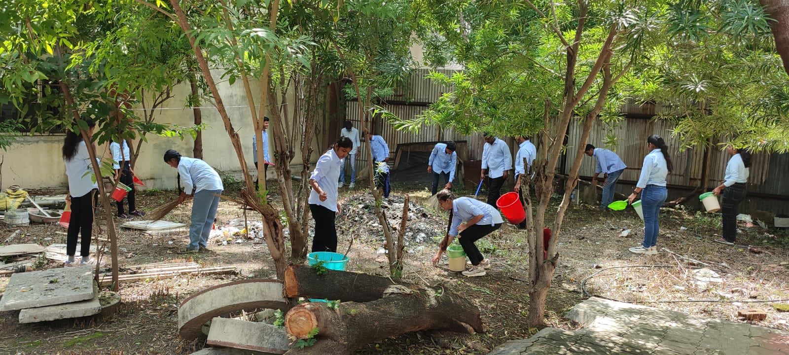 MIT CFT Campus Cleaning Drive NSS 2024