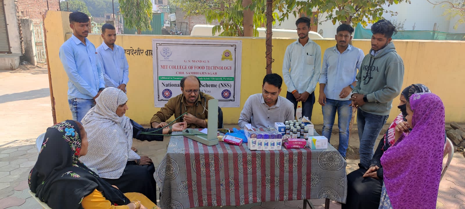 NSS Village Camp Health Check Up 2024