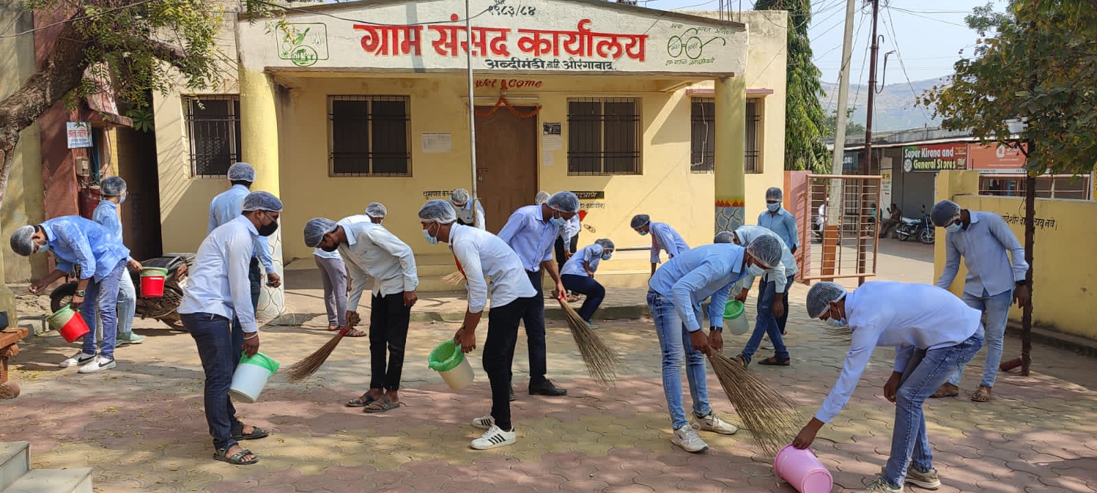 NSS Village Camp Cleaning 2024