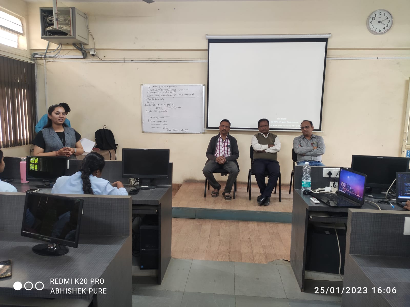 PHP workshop at MIT Cidco