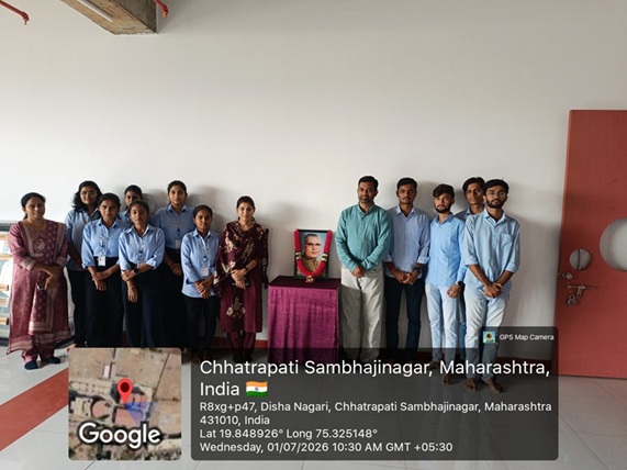 महाराष्ट्राचे माजी मुख्यमंत्री स्व. वसंतराव नाईक यांची जयंती साजरी करण्यात आली.