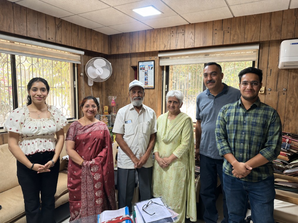 A Memorable Visit by Mr. Sharad Kapoor and Family to MIT Campus