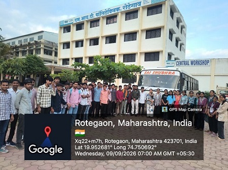 Electrical Engineering Industrial Visit at Prathamesh Transformer, Sangamner — photo 5