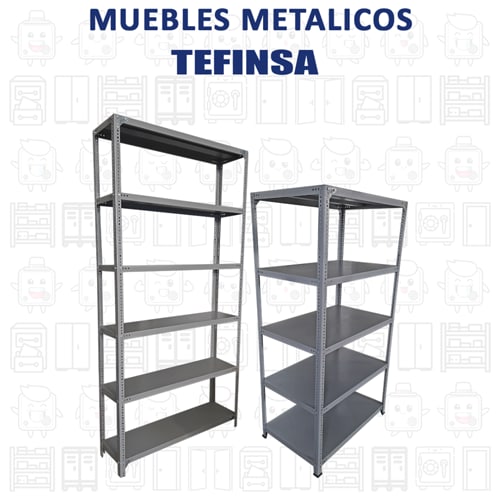 La eficiencia en el almacenamiento con estantes ranurados en almacenes