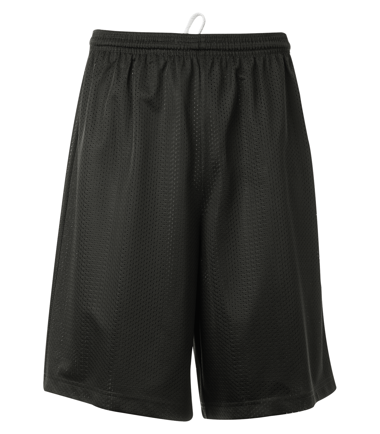 ASOS DESIGN oversized basketball shorts in black sporty mesh