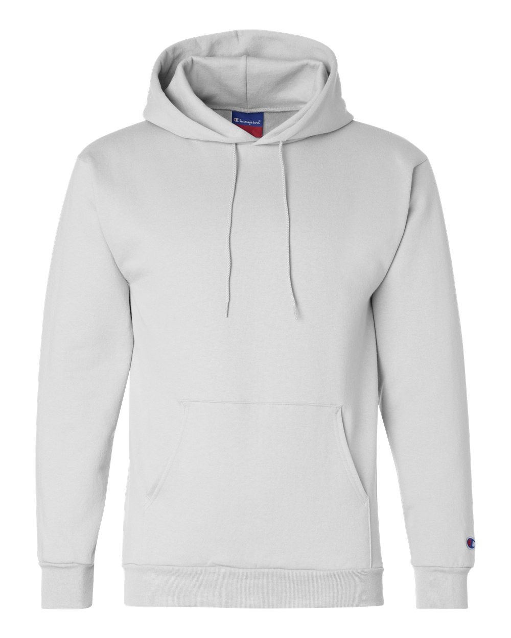 Champion Adult Powerblend® Hooded Sweatshirt in White