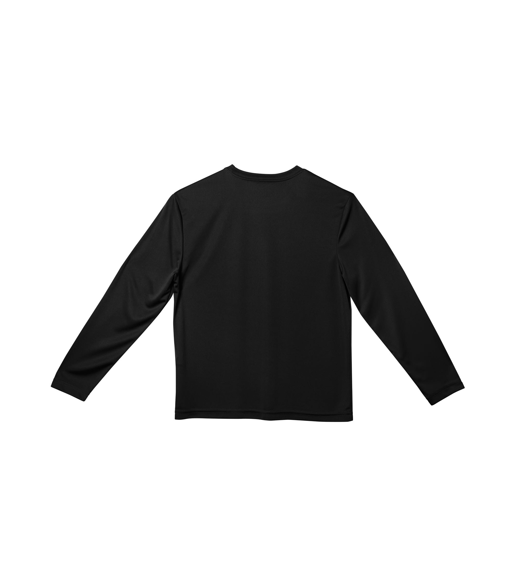 Am image of a Custom ATC Pro Team Long Sleeve Youth Tee in Black!