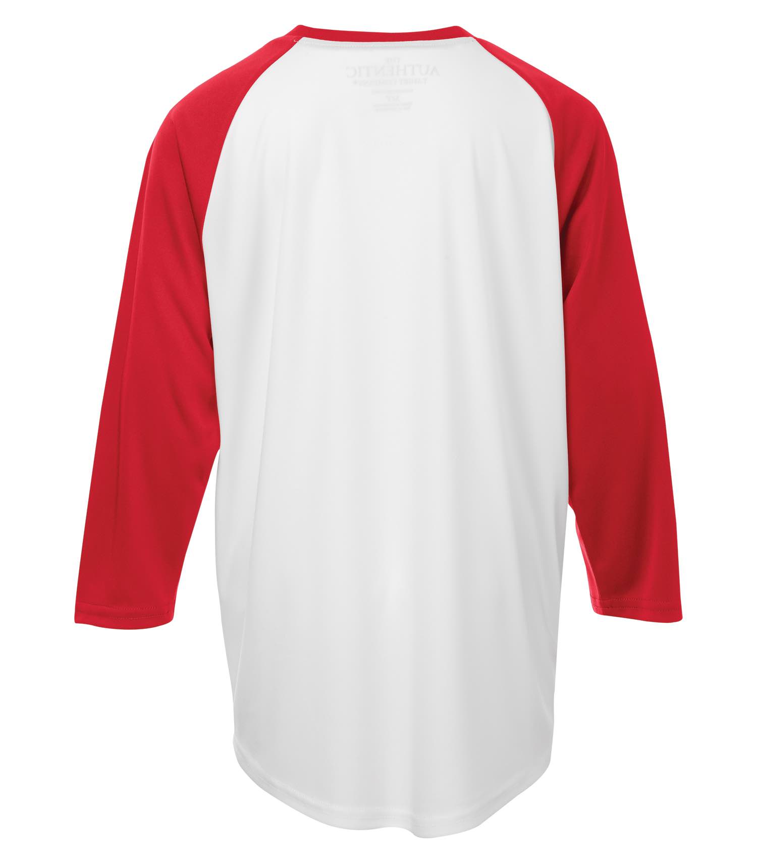 An image of a Custom ATC Pro Team Baseball Youth Jersey in White/True Red!