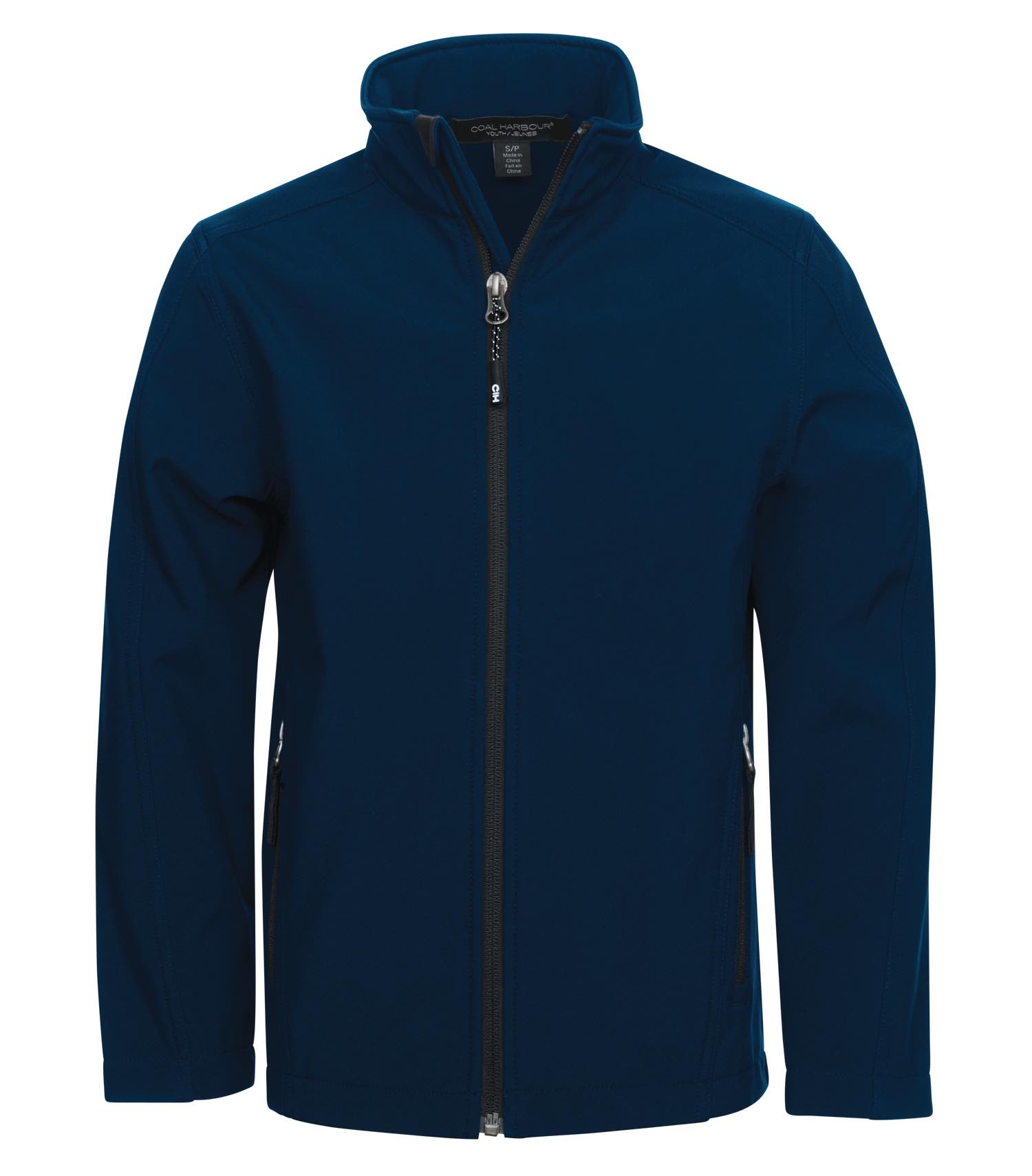 Coal Harbour Everyday Soft Shell Youth Jacket in Midnight Blue