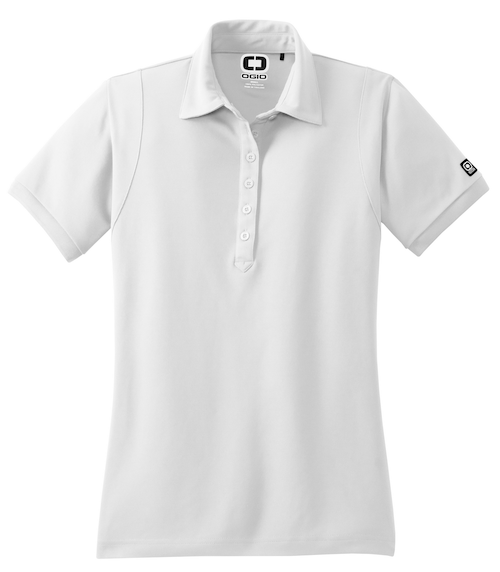 OGIO JEWEL LADIES POLO in Bright White