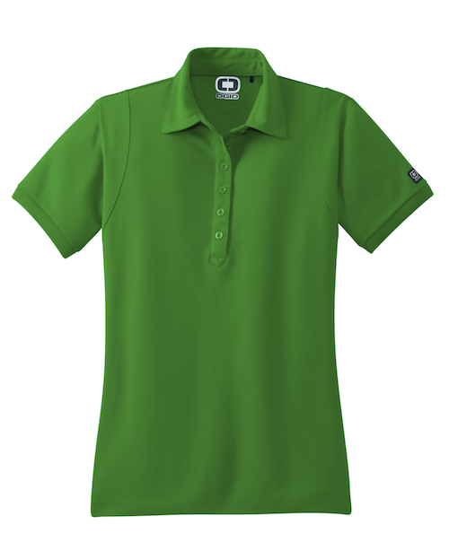OGIO JEWEL LADIES POLO in Gridiron Green