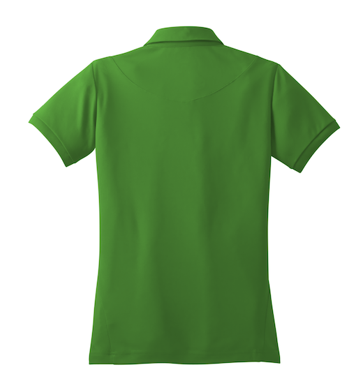 Am image of a Custom OGIO JEWEL LADIES POLO in Gridiron Green!