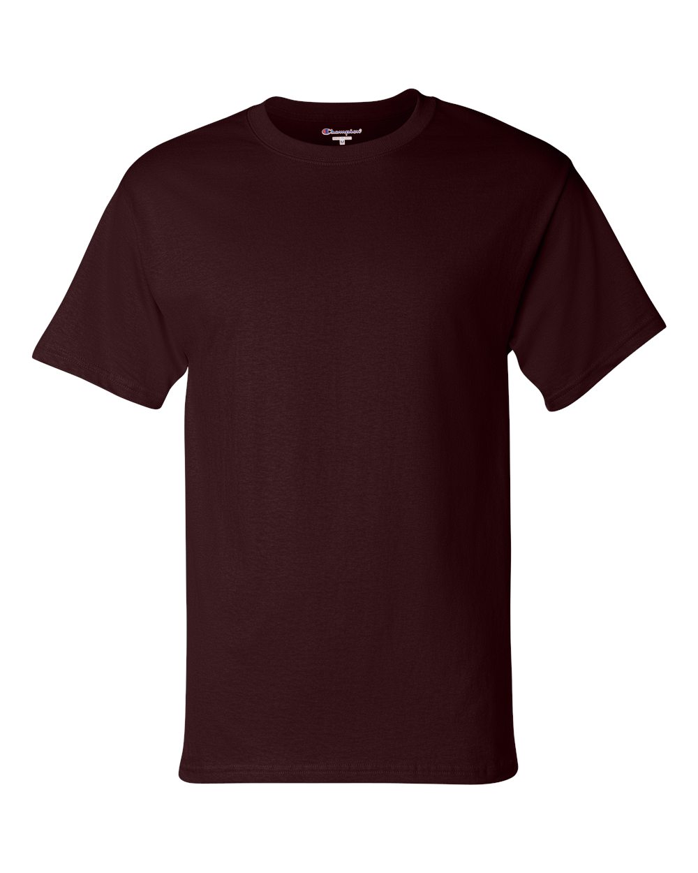 Champion Adult Short Sleeve Cotton Tee in Maroon