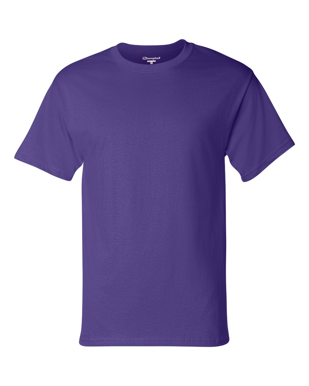 Champion Adult Short Sleeve Cotton Tee in Purple