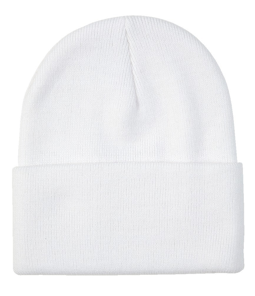 Am image of a Custom ATC Everyday Knit Cuff Toque in White!