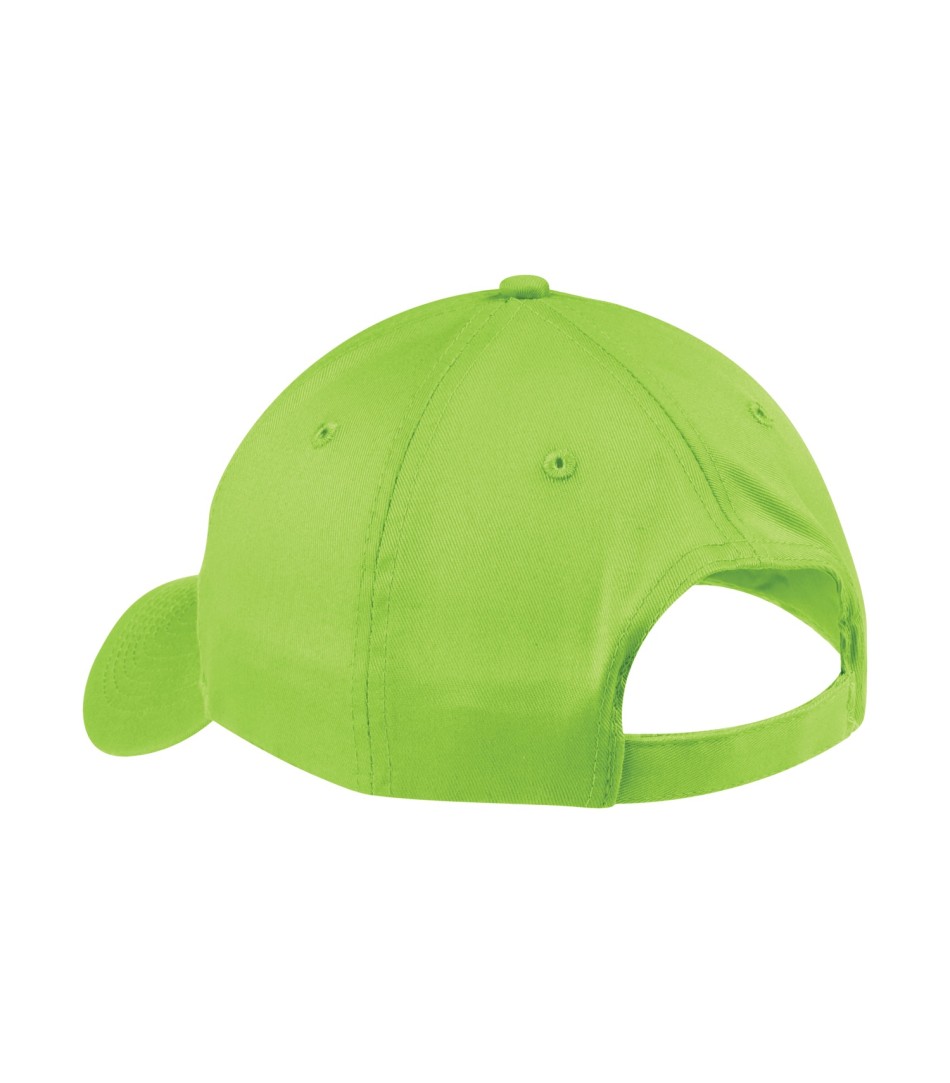 Am image of a Custom ATC Everyday Cotton Twill Cap in Lime Shock!