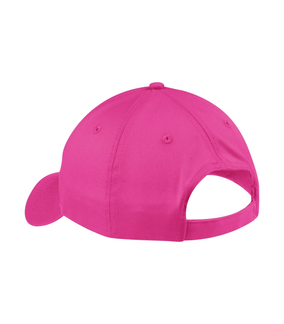 Am image of a Custom ATC Everyday Cotton Twill Cap in Tropical Pink!