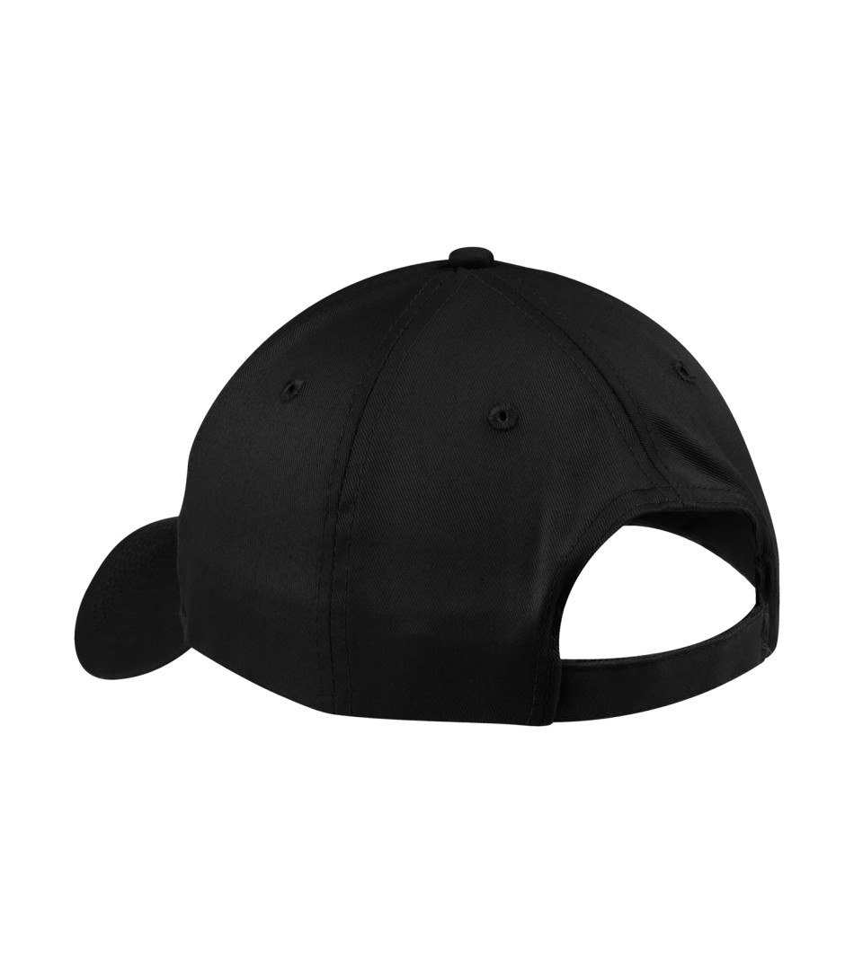 Am image of a Custom ATC Everyday Cotton Twill Youth Cap in Black!