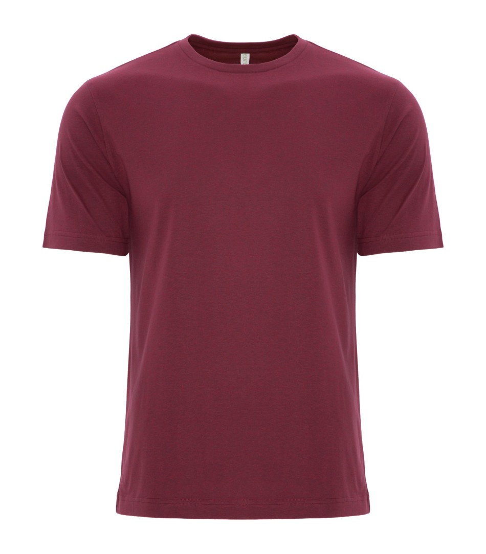 ATC Eurospun Ring spun Tee in Heather Cardinal